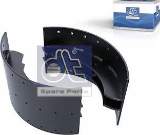 DT Spare Parts 2.40392 - Комплект гальм, барабанний механізм autozip.com.ua