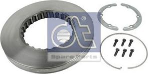 DT Spare Parts 2.40347 - Гальмівний диск autozip.com.ua