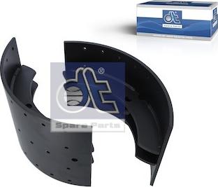 DT Spare Parts 2.40378 - Комплект гальм, барабанний механізм autozip.com.ua