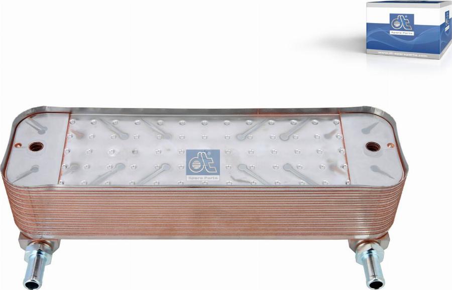 DT Spare Parts 2.00584 - Масляний радіатор, автоматична коробка передач autozip.com.ua