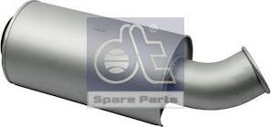 DT Spare Parts 2.14195 - Середній / кінцевий глушник ОГ autozip.com.ua