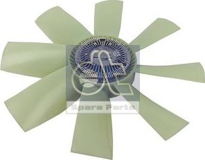 DT Spare Parts 2.15505 - Вентилятор, охолодження двигуна autozip.com.ua