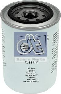 DT Spare Parts 2.11131 - Масляний фільтр autozip.com.ua