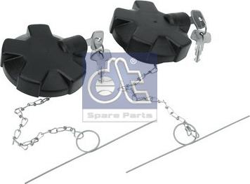 DT Spare Parts 2.12324 - Кришка, паливної бак autozip.com.ua