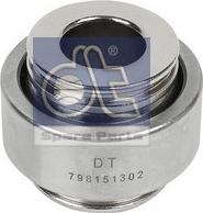 DT Spare Parts 2.30305 - Підшипник, важіль вимикання зчеплення autozip.com.ua