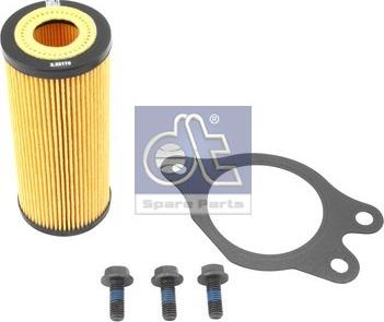 DT Spare Parts 2.32174 - Масляний фільтр, ступінчаста коробка передач autozip.com.ua