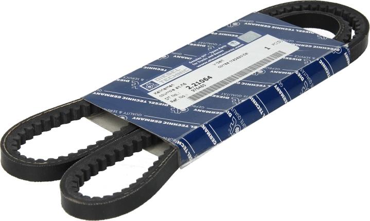 DT Spare Parts 2.21064 - Клиновий ремінь autozip.com.ua