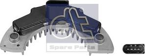 DT Spare Parts 2.76125 - Опір, реле, вентилятор салону autozip.com.ua
