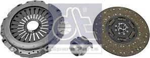 DT Spare Parts 7.90505 - Комплект зчеплення autozip.com.ua