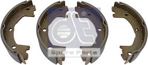 DT Spare Parts 7.92407 - Комплект гальм, барабанний механізм autozip.com.ua