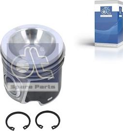 DT Spare Parts 7.54672 - Поршень autozip.com.ua