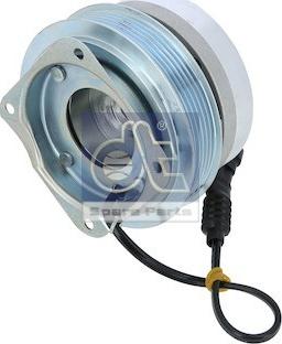 DT Spare Parts 7.61551 - Зчеплення, вентилятор радіатора autozip.com.ua