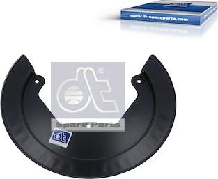 DT Spare Parts 7.34270 - Кришка, гальмівний барабан autozip.com.ua