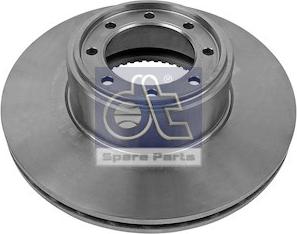 DT Spare Parts 7.36049 - Гальмівний диск autozip.com.ua