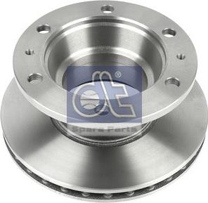 DT Spare Parts 7.36000 - Гальмівний диск autozip.com.ua