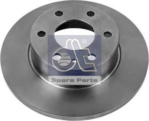 DT Spare Parts 7.36126 - Гальмівний диск autozip.com.ua