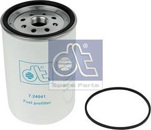 DT Spare Parts 7.24041 - Паливний фільтр autozip.com.ua