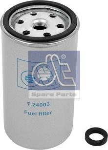 DT Spare Parts 7.24003 - Паливний фільтр autozip.com.ua