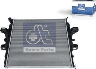 DT Spare Parts 7.21045 - Радіатор, охолодження двигуна autozip.com.ua