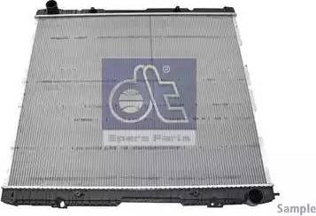 DT Spare Parts 7.21009 - Радіатор, охолодження двигуна autozip.com.ua