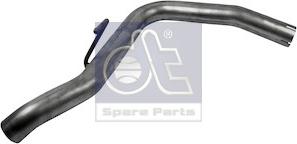 DT Spare Parts 7.22204 - Труба вихлопного газу autozip.com.ua