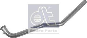 DT Spare Parts 7.22211 - Труба вихлопного газу autozip.com.ua