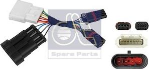 DT Spare Parts 7.73191 - Провід телефонної лінії, зовнішнє дзеркало autozip.com.ua