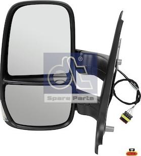 DT Spare Parts 7.73138 - Зовнішнє дзеркало autozip.com.ua