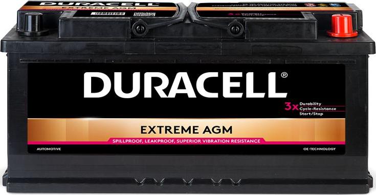 DURACELL 016605010801 - Стартерна акумуляторна батарея, АКБ autozip.com.ua