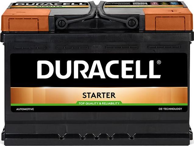 DURACELL 010572120801 - Стартерна акумуляторна батарея, АКБ autozip.com.ua
