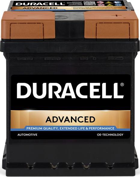 DURACELL 013542080801 - Стартерна акумуляторна батарея, АКБ autozip.com.ua