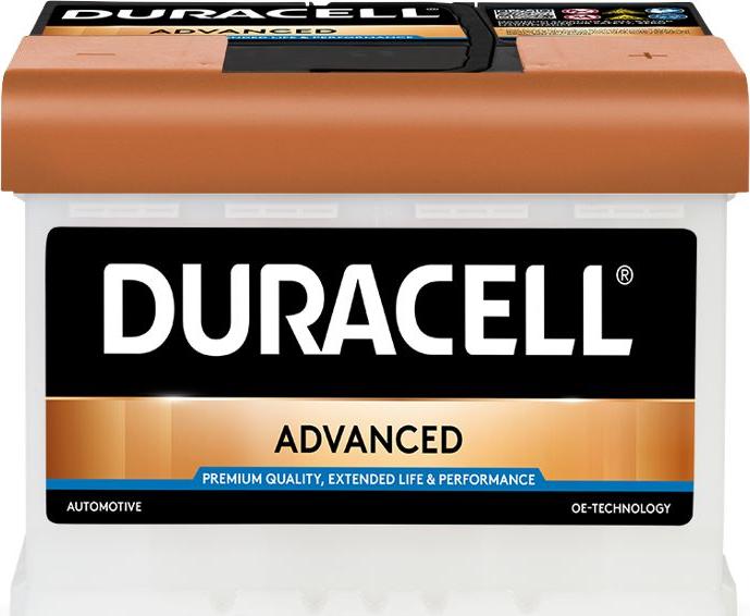 DURACELL 013550400801 - Стартерна акумуляторна батарея, АКБ autozip.com.ua