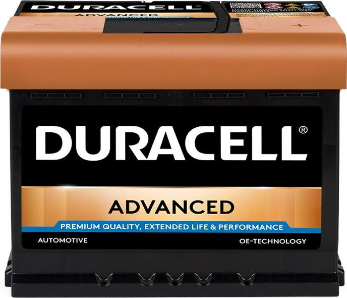 DURACELL 013562190801 - Стартерна акумуляторна батарея, АКБ autozip.com.ua