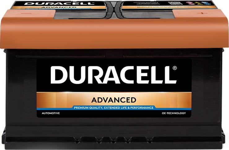 DURACELL 013580140801 - Стартерна акумуляторна батарея, АКБ autozip.com.ua