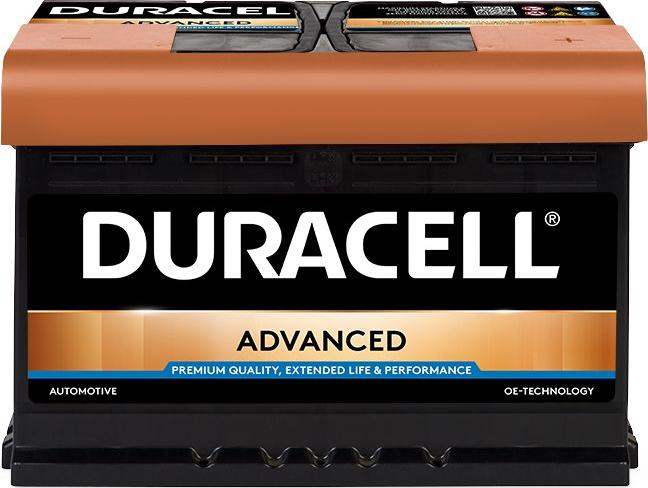 DURACELL 013574120801 - Стартерна акумуляторна батарея, АКБ autozip.com.ua