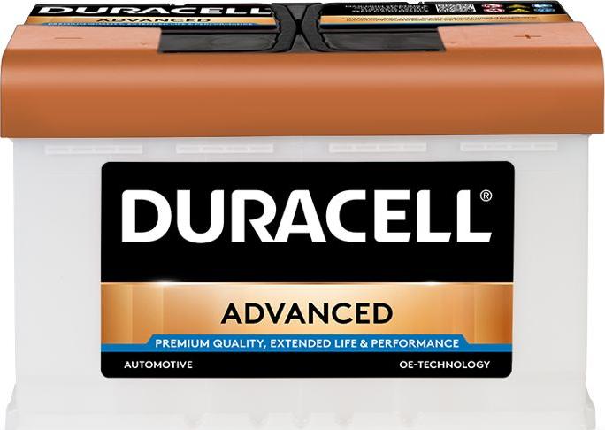 DURACELL 013577400801 - Стартерна акумуляторна батарея, АКБ autozip.com.ua