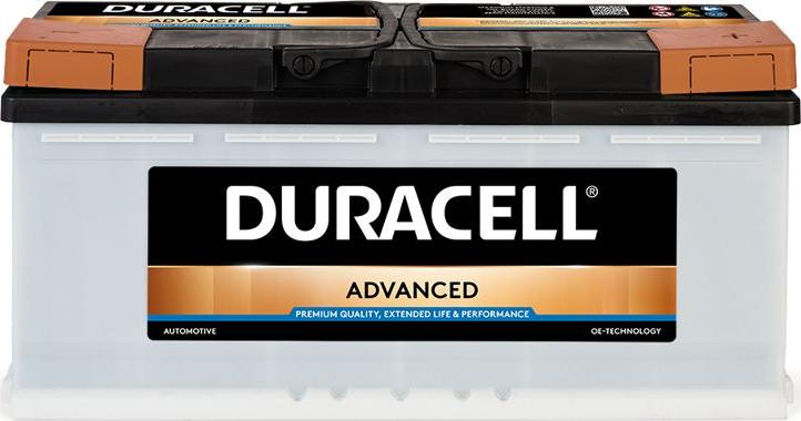 DURACELL 013600400801 - Стартерна акумуляторна батарея, АКБ autozip.com.ua