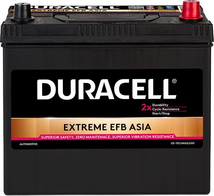 DURACELL 012555150801 - Стартерна акумуляторна батарея, АКБ autozip.com.ua