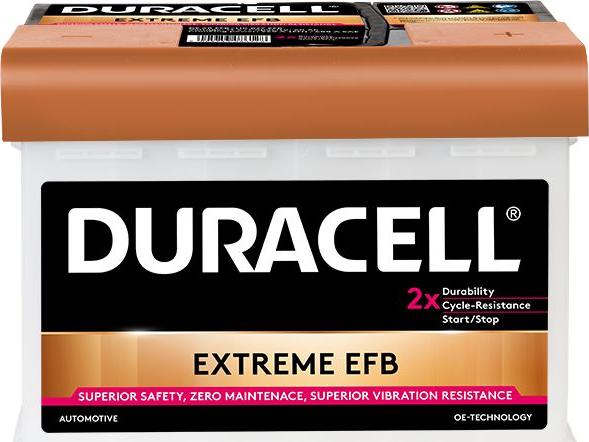 DURACELL 012560000801 - Стартерна акумуляторна батарея, АКБ autozip.com.ua