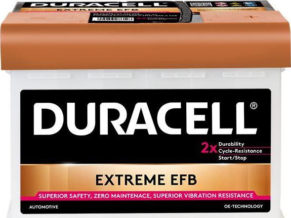 DURACELL 012560110801 - Стартерна акумуляторна батарея, АКБ autozip.com.ua