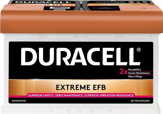 DURACELL 012570110801 - Стартерна акумуляторна батарея, АКБ autozip.com.ua