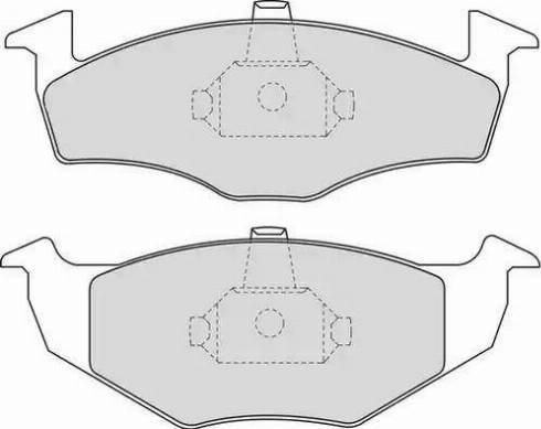 Duron DBP391101 - Гальмівні колодки, дискові гальма autozip.com.ua