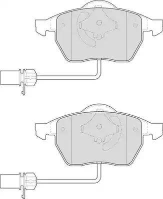 Duron DBP391323 - Гальмівні колодки, дискові гальма autozip.com.ua