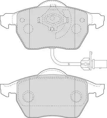 Duron DBP391717 - Гальмівні колодки, дискові гальма autozip.com.ua