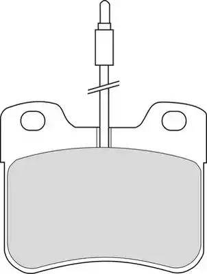 Duron DBP340535 - Гальмівні колодки, дискові гальма autozip.com.ua