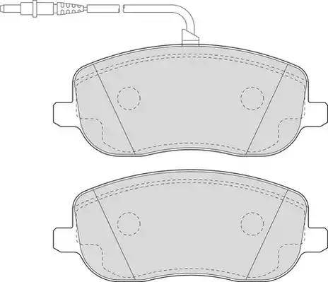 Duron DBP341556 - Гальмівні колодки, дискові гальма autozip.com.ua