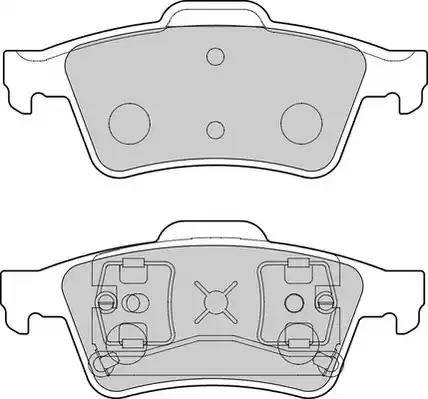 Duron DBP351540 - Гальмівні колодки, дискові гальма autozip.com.ua