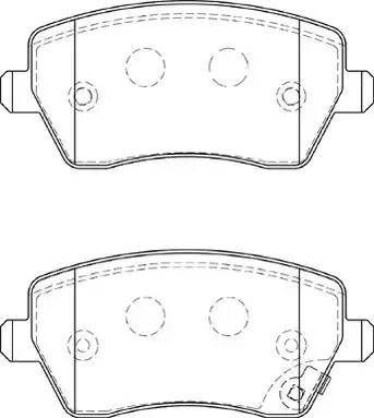 Duron DBP364069 - Гальмівні колодки, дискові гальма autozip.com.ua