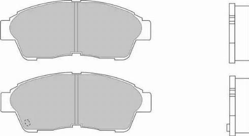 Duron DBP370867 - Гальмівні колодки, дискові гальма autozip.com.ua