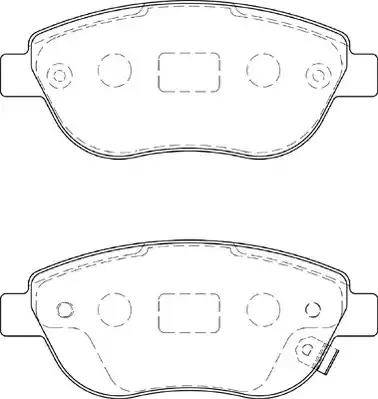 Duron DBP251919 - Гальмівні колодки, дискові гальма autozip.com.ua